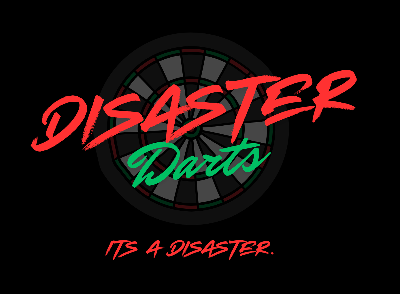 Pre-Order Disaster Darts Card Game